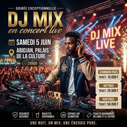 DJ Mix en concert live
