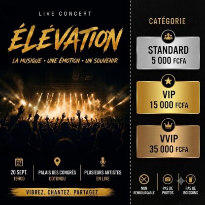 Elévation - Géant Concert Live